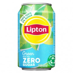 Frisdrank Lipton Ice Tea Green zero blikje 0.33L
