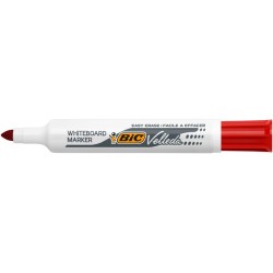 Viltstift Bic Velleda 1711 whiteboard rond large rood