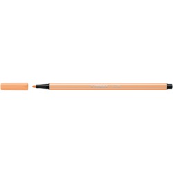 Viltstift STABILO Pen 68/25 medium pastel oranje