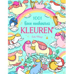 Kleurboek Deltas 1001 lieve eenhoorns kleuren