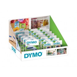 Lettertang DYMO 12748 omega 5x en 16x tapes 3 kleuren ass.