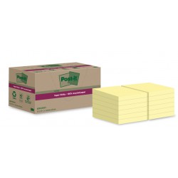 Memoblok Post-it 622 RSS12CY 47,6x47,6mm canary yellow