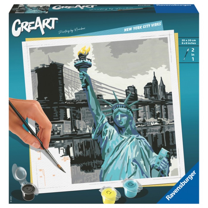 Schilderen op nummers CreArt New York City