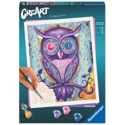 Schilderen op nummers CreArt Dreaming Owl