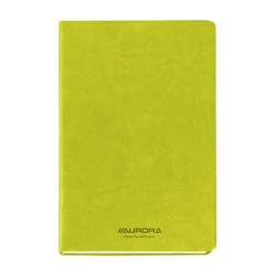 Notitieboek Aurora Capri A5 192blz lijn 80gr groen