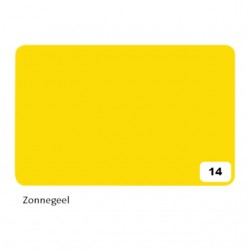 Fotokarton Folia 2-zijdig 50x70cm 300gr nr14 zonnegeel