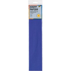 Crêpepapier Folia 250x50cm nr128 briljantblauw