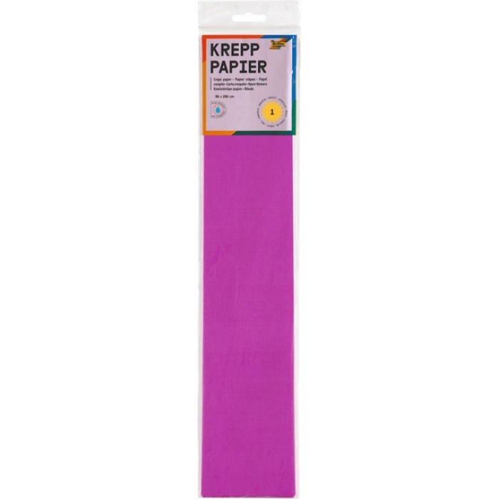Crêpepapier Folia 250x50cm nr154 cyclaam