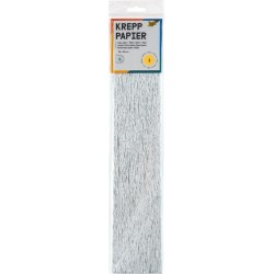 Crêpepapier Folia 250x50cm nr9126 zilver