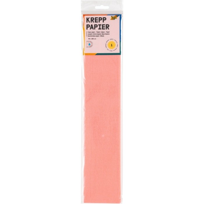 Crêpepapier Folia 250x50cm nr176 zalmroze