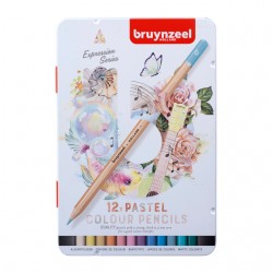 Kleurpotlood Bruynzeel 12 stuks pastel kleuren