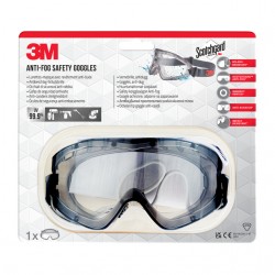 Ruimzichtbril 3M anti-fog Safety krasbestendig
