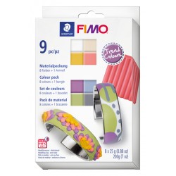 Klei Fimo soft  colour pak à 12 trend kleuren