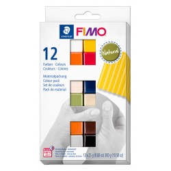 Klei Fimo soft colour pak à 12 natuurlijke kleuren