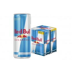 Energiedrank Red Bull sugarfree blik 250 ml