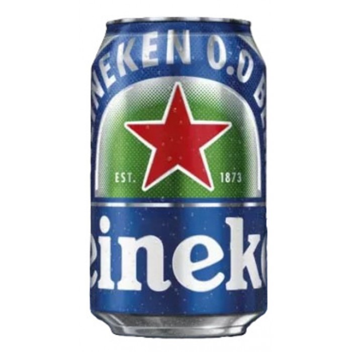 Bier Heineken 0.0% blik 330ml