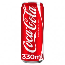 Frisdrank Coca Cola Regular blik 330ml