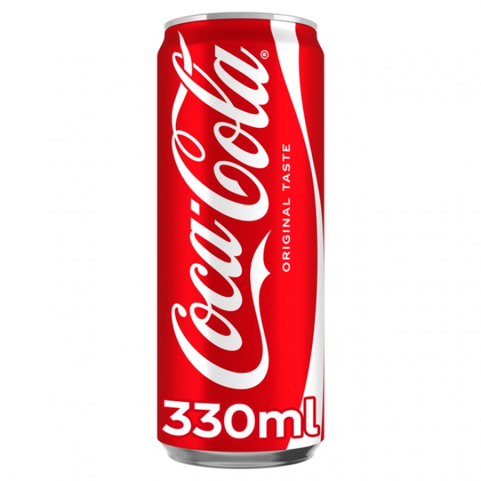 Frisdrank Coca Cola Regular blik 330ml
