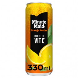 Frisdrank Minute Maid orange nectar blik 330ml