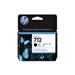Inktcartridge HP 712 3ED71A zwart