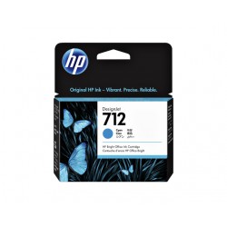 Inktcartridge HP 712 3ED67A blauw