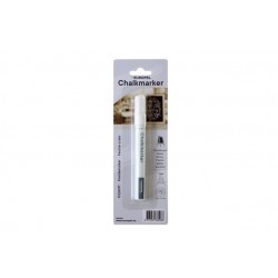 Krijtstift Europel 3mm wit blister 1 stuk