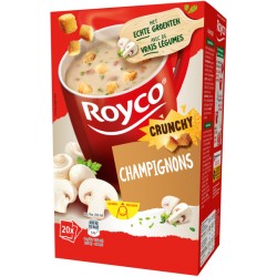 Soep Royco crunchy champignons 20 zakjes
