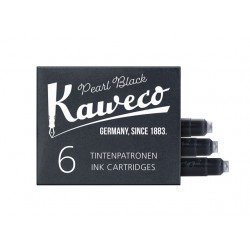Inktpatroon Kaweco zwart doosje à 6 stuks
