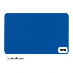 Etalagekarton folia 48x68cm 380gr nr320 donkerblauw