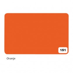 Etalagekarton folia 48x68cm 380gr nr151 oranje