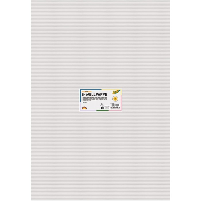 Golfkarton Folia E-golf 50x70cm 250gr nr00 wit