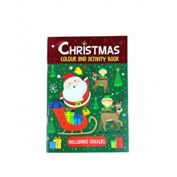 Kleur- en activiteitenboek A4 kerst