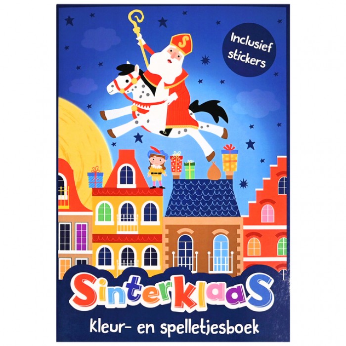 Kleur- en activiteitenboek Sinterklaas