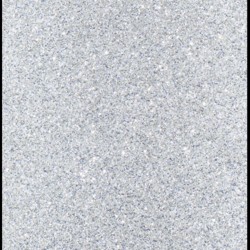 Glitterkarton Folia 50x70cm 300gr 5 vel zilver