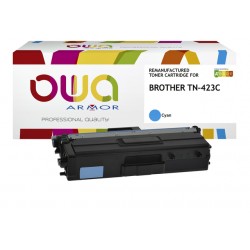 Toner OWA alternatief tbv Brother TN-423C blauw