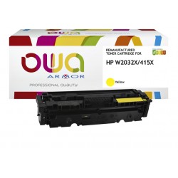 Tonercartridge OWA alternatief tbv HP W2032X geel