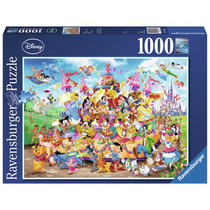 Puzzel Disney Disney optocht 1000 stukjes