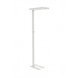 Vloerlamp MAUL Juvis LED beweging- daglichtsensor dimbaar hg 195cm wit