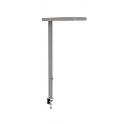 Werkplek tafelklem MAUL Javal LED dimbaar hg 120cm zilver