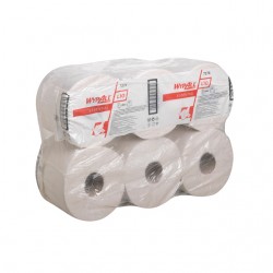 Poetsrol WypAll L10 essential 1-laags 300m wit 7276