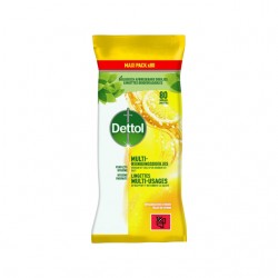 Reinigingsdoekjes Dettol Citrus 80 stuks