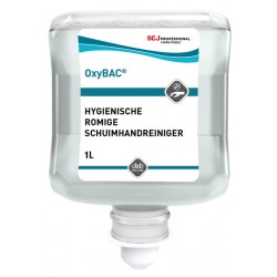 Handreiniger SCJ Oxy Bac Foam Wash antibacteriëel parfumvrij 1liter