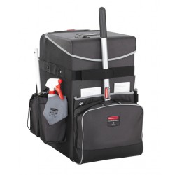 Trolley Rubbermaid Executive Quick Cart groot grijs