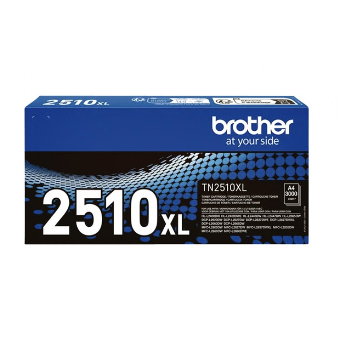 Toner Brother TN-2510XL zwart
