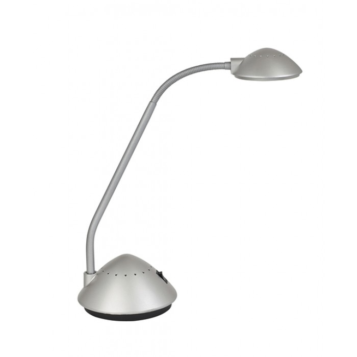 Bureaulamp MAUL Arc LED zilver