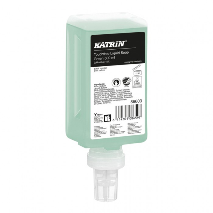 Handzeep Katrin Green vloeibaar touchfree 500ml 86603