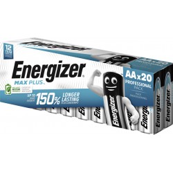 Batterij Energizer Max Plus 20xAA alkaline