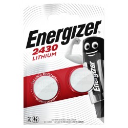 Batterij Energizer knoopcel 2xCR2430 lithium