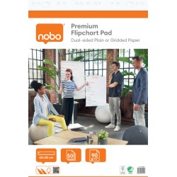 Flipoverpapier Nobo Premium 60x85cm dubbelzijdig plano