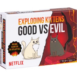 Kaartspel Exploding Kittens good vs evil